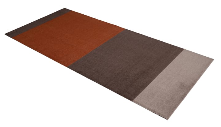 Stripes by tica, horizontal, tapis de couloir, Brown-terracotta, 90x200 cm tica copenhagen