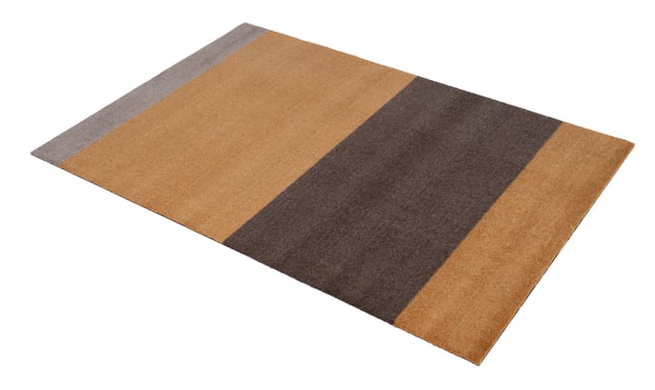 Stripes by tica, horizontal, tapis de couloir, Dijon-brown-sand, 90x130 cm tica copenhagen