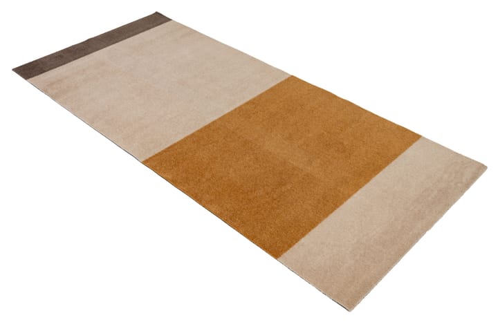 Stripes by tica, horizontal, tapis de couloir, Ivory-dijon-brown, 90x200 cm tica copenhagen