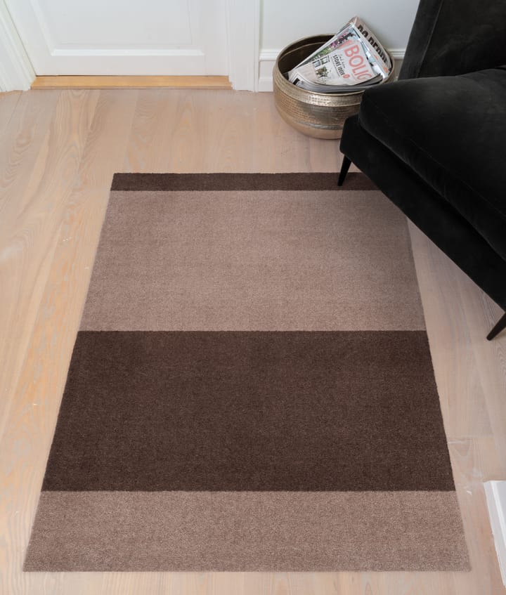 Stripes by tica, horizontal, tapis de couloir, Sand-brown, 67x120 cm tica copenhagen