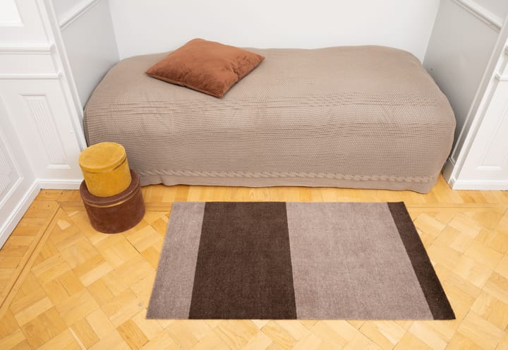 Stripes by tica, horizontal, tapis de couloir, Sand-brown, 67x120 cm tica copenhagen