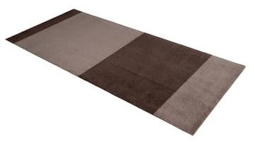 Stripes by tica, horizontal, tapis de couloir - Sand-brown, 90x200 cm - tica copenhagen