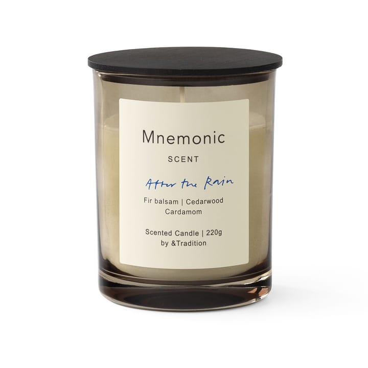 Bougie parfumée Mnemonic MNC5 - After the rain - &Tradition