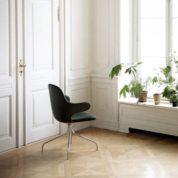 Chaise de bureau Catch JH2 - Tissu remix 242 beige/grey, structure tournante black - &Tradition