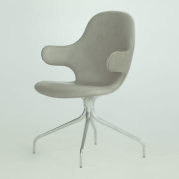 Chaise de bureau Catch JH2 - Tissu remix 242 beige/grey, structure tournante black - &Tradition