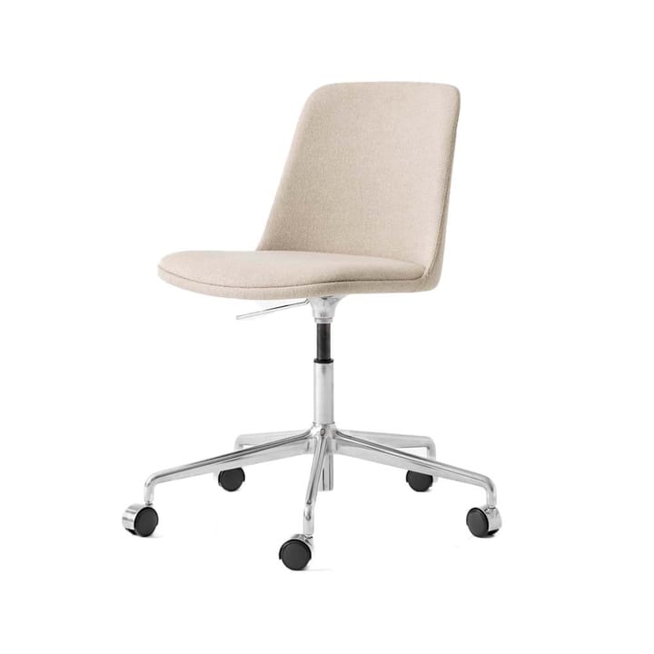 Chaise de bureau Rely HW31 - Hallingdal 200-structure aluminium - &Tradition