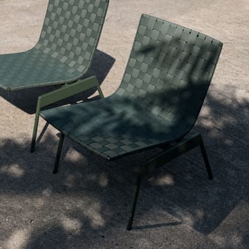 Chaise longue Ville Outdoor AV44 - Bronze green - &Tradition