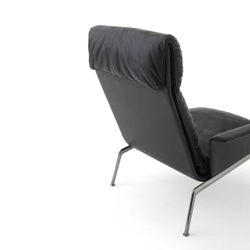 Fauteuil lounge Muno LN17 High back - Dark chrome-Black - &Tradition