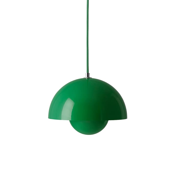 Suspension Flowerpot VP1 - Signal green - &Tradition