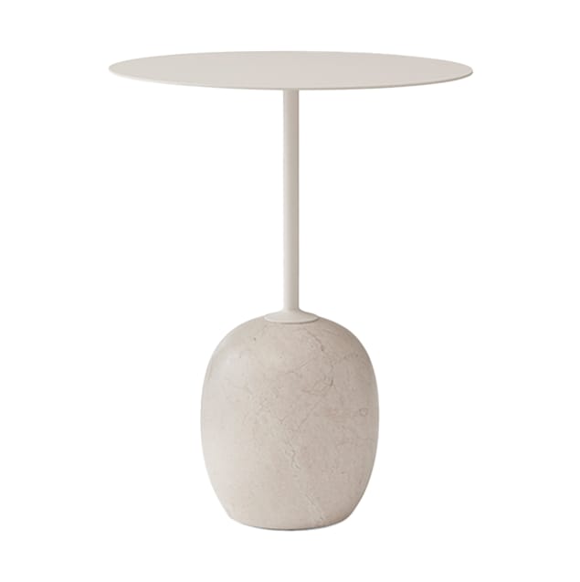 Table Lato LN8 - Ivory white-Crema diva marble - &Tradition