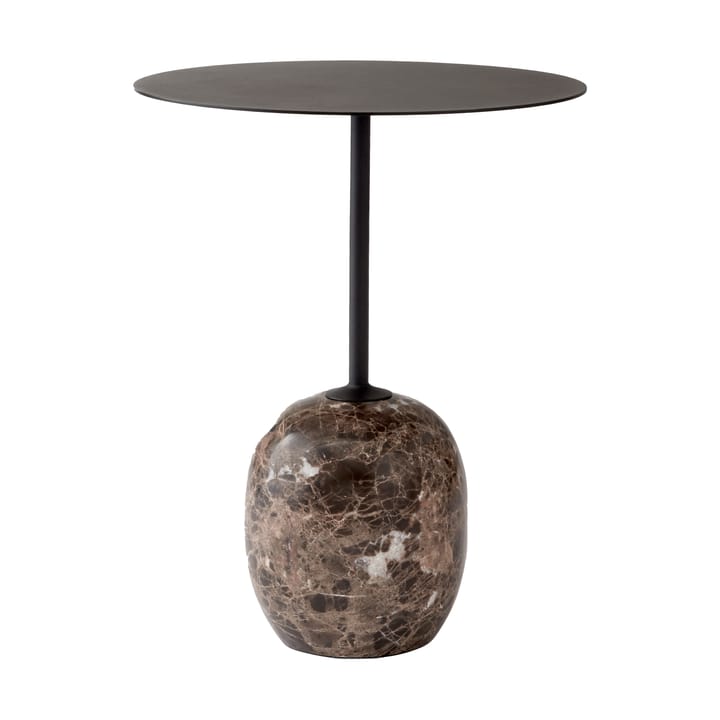 Table Lato LN8 - Warm black-Emparador marble - &Tradition