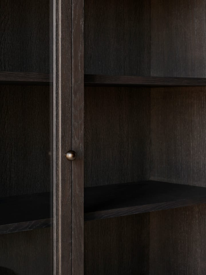 Trace SC88 Vitrine 120x192x40 cm - Dark stained oak - &Tradition