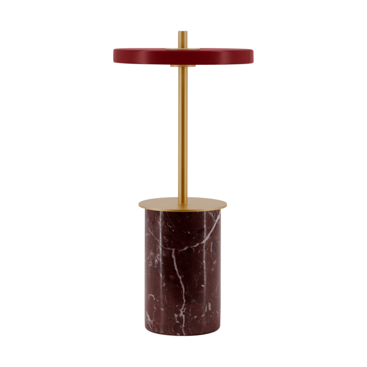 Lampe de table Asteria Move Mini Ø12x25,5 cm - Red marble - Umage