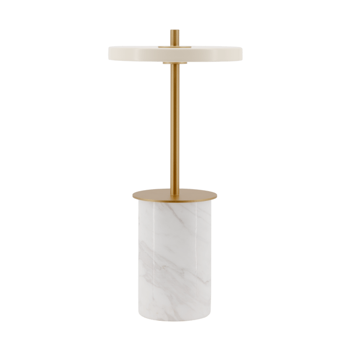 Lampe de table Asteria Move Mini Ø12x25,5 cm - White marble - Umage