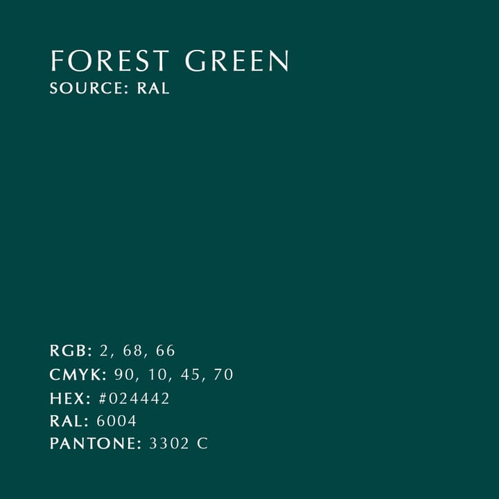 Suspension Asteria Mini, Forest green Umage