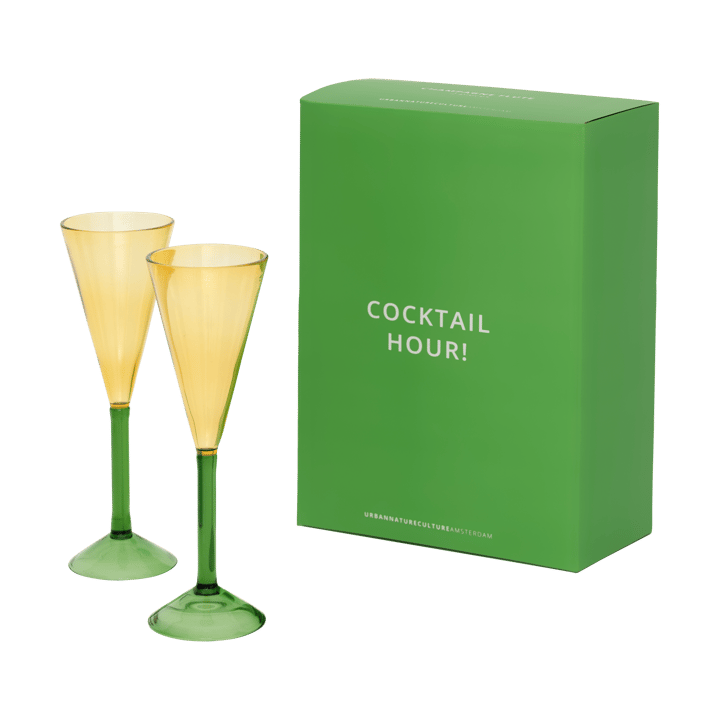 Coffret cadeau Urban Nature Culture verres à champagne lot de 2 - Pink - URBAN NATURE CULTURE