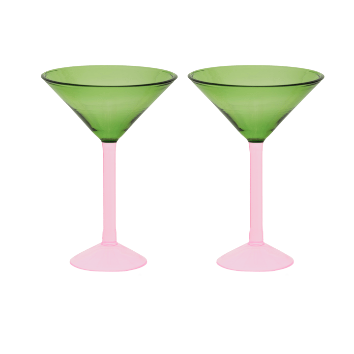 Coffret cadeau Urban Nature Culture verres à martini lot de 2 - Green - URBAN NATURE CULTURE