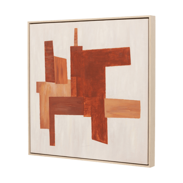 Tableau Vedra 60x60 cm - Brown - URBAN NATURE CULTURE