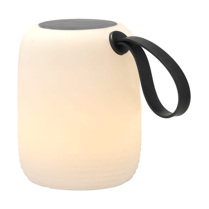 Lampe lounge solaire Hav Ø12.5 cm - Blanc-noir - Villa Collection