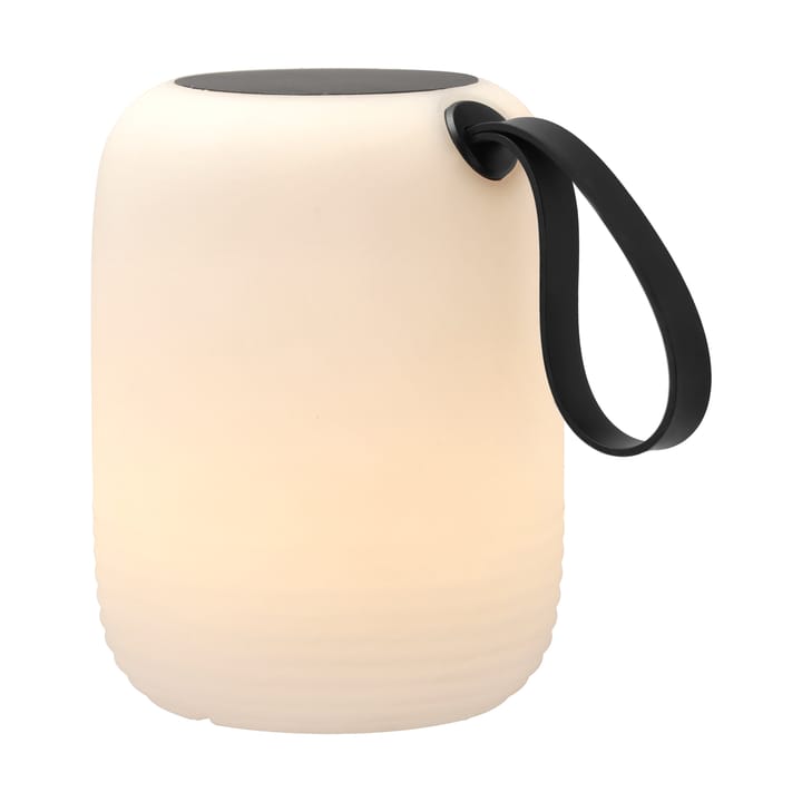 Lampe lounge solaire Hav Ø17,5 cm - Blanc-noir - Villa Collection