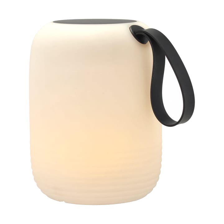 Lampe lounge solaire Hav Ø21 cm - Blanc-noir - Villa Collection