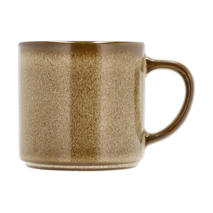 Mug Iris avec anse 40 cl - Marron - Villa Collection