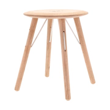 Tabouret Barv 45xØ37,7 cm - Chêne massif non traité - Villa Collection