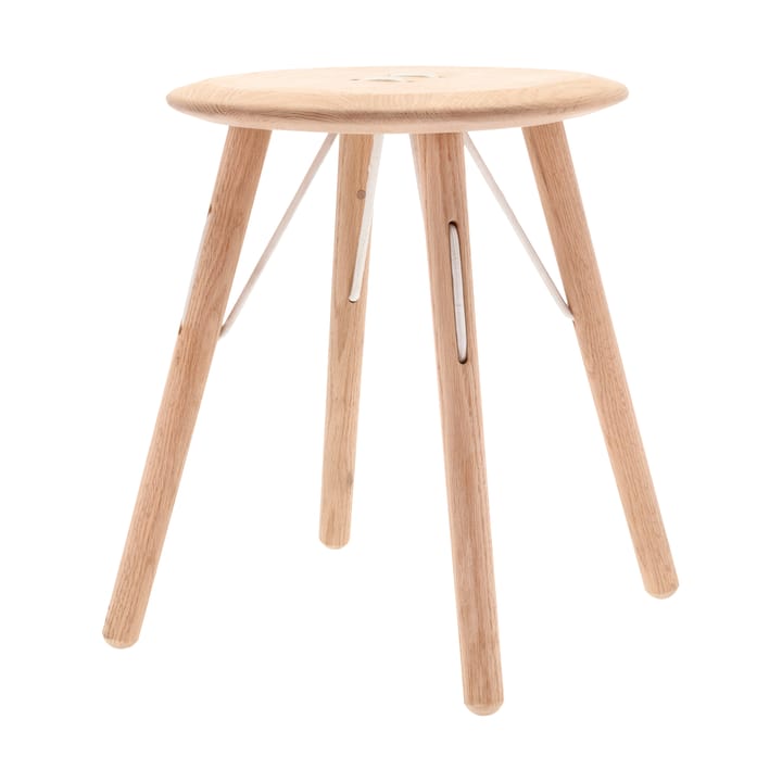 Tabouret Barv 45xØ37,7 cm, Chêne massif non traité Villa Collection