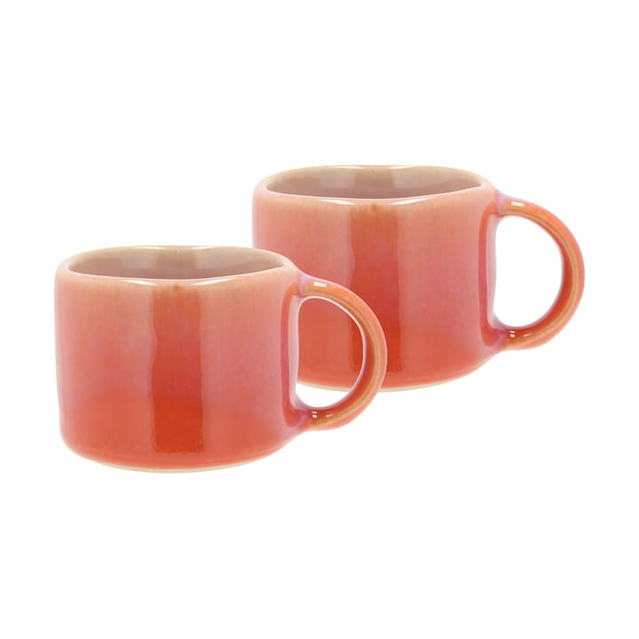 Tasse à expresso Styles 8 cl lot de 2 - Lilas-orange - Villa Collection