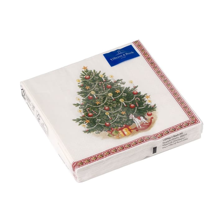 Serviette Winter Specials 33x33 cm, lot de 20, Fir tree Villeroy & Boch