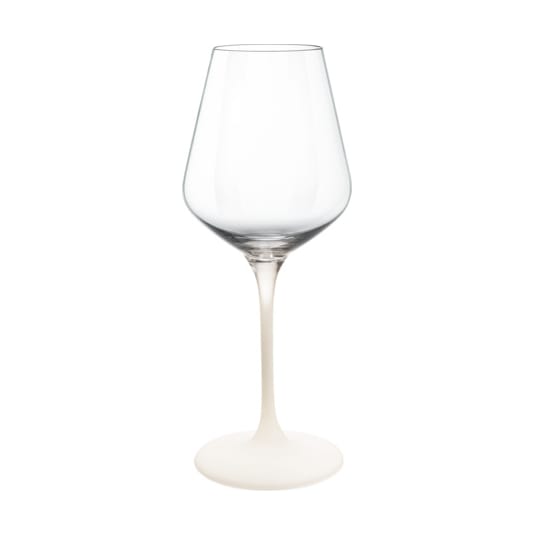 Verre à vin blanc Manufacture Rock 38 cl, lot de 4 - Transparent-blanc - Villeroy & Boch