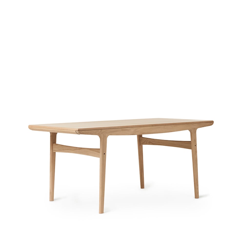 Warm Nordic Table à manger Evermore chêne huilé blanc, 160 cm