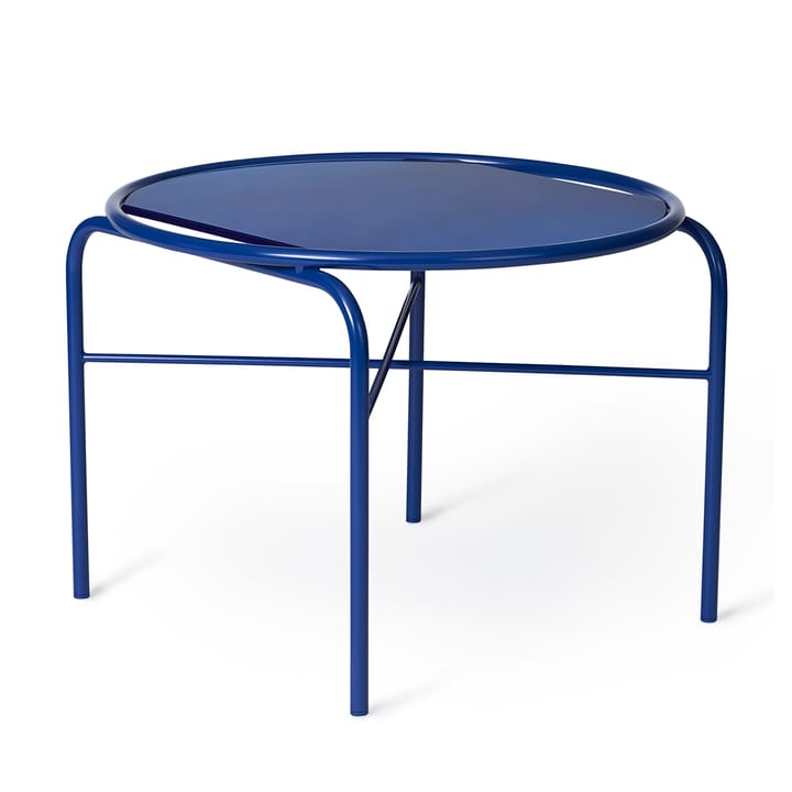 Table basse Secant Ø60 cm, Cobalt blue Warm Nordic