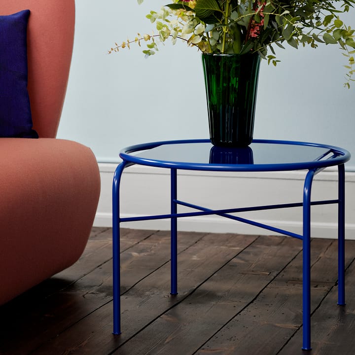 Table basse Secant Ø60 cm, Cobalt blue Warm Nordic