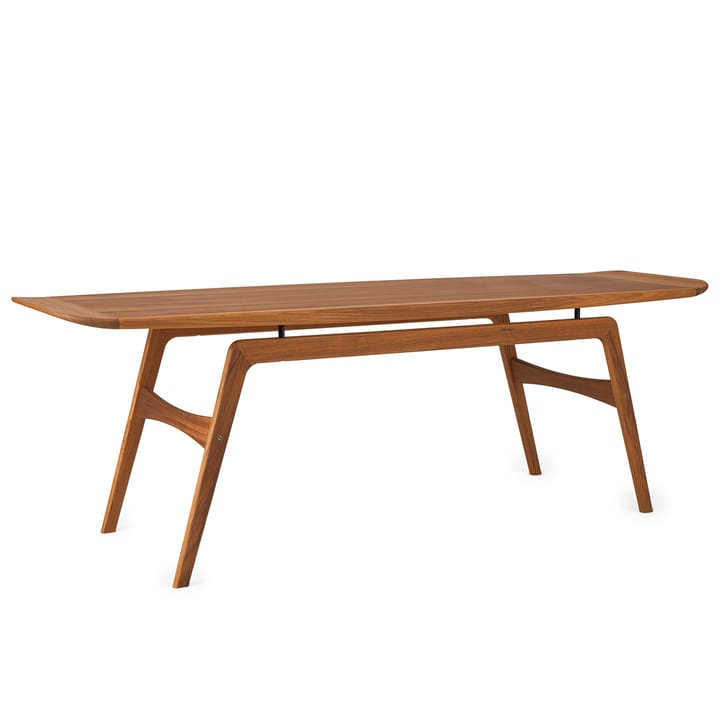 Table basse Surfboard 152x52 cm - Teak - Warm Nordic