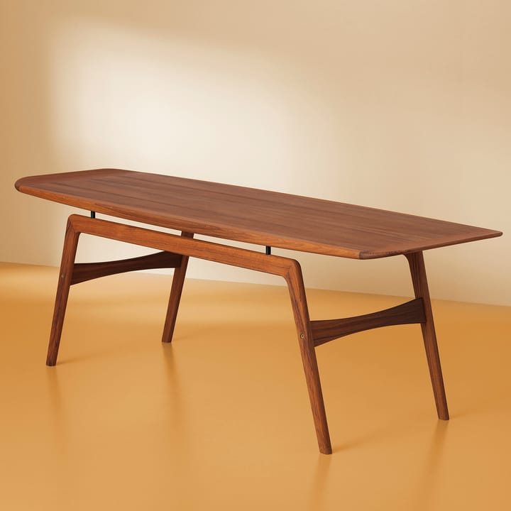 Table basse Surfboard 152x52 cm, Teak Warm Nordic