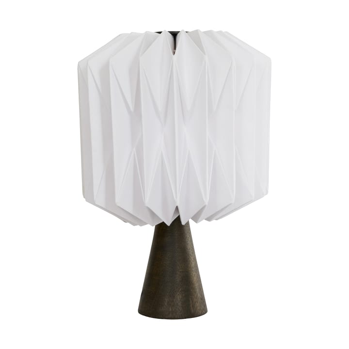 Lampe de table Fia Ø22 cm - Blanc-Noir - Watt & Veke