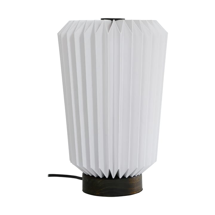 Lampe de table Filippa Ø20 cm - Blanc-Noir - Watt & Veke