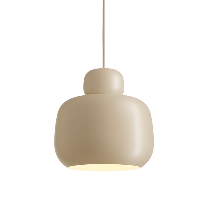 Lampe à suspension Stone large - Beige - Woud