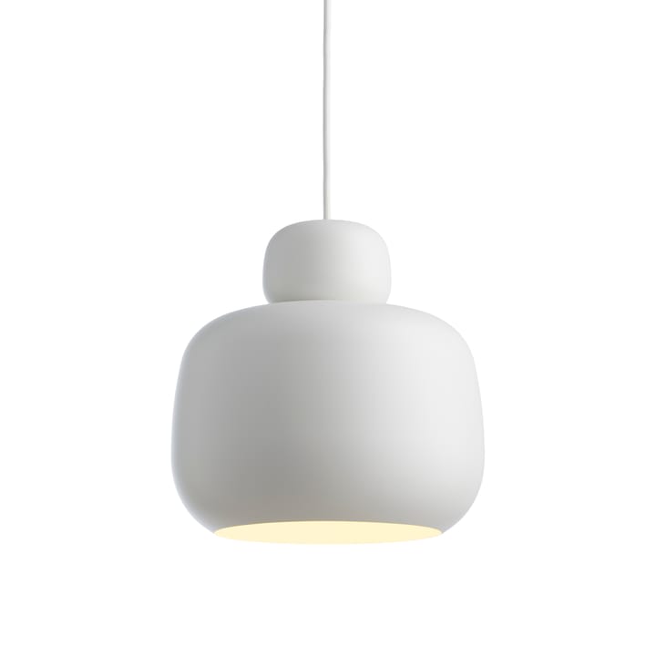 Lampe à suspension Stone large - White - Woud