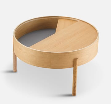 Table basse Arc Ø66 cm - Chêne huilé - Woud