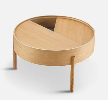 Table basse Arc Ø66 cm - Chêne huilé - Woud