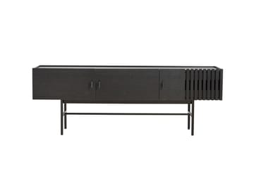 Table d'appoint Array, 150 cm - Chêne peint en noir - Woud