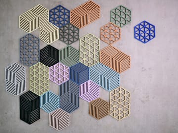 Dessous de plat Hexagon grand - Fog blue - Zone Denmark