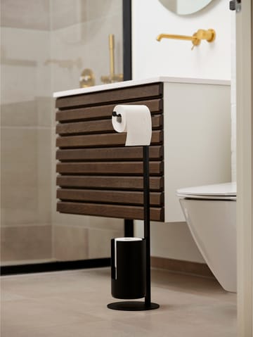 Porte-papier toilette indépendant Rim - Noir - Zone Denmark