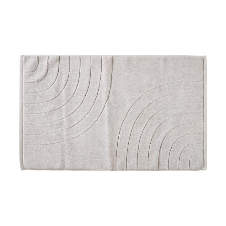 Tapis de bain Time 50x80 cm - Gris clair - Zone Denmark