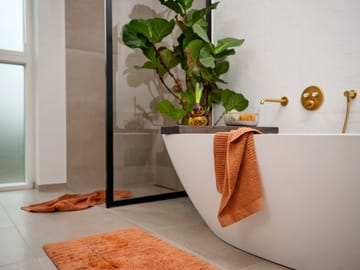 Tapis de salle de bain Tiles - Mandarine - Zone Denmark