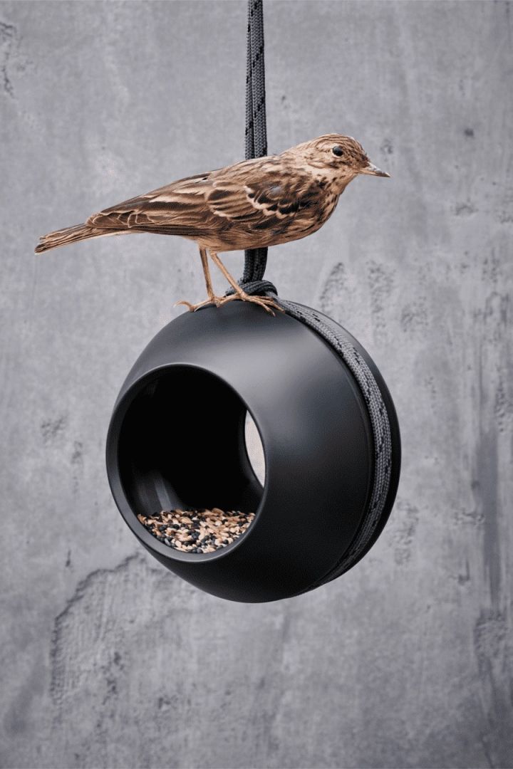 Vous voulez faire quelque chose de typiquement scandinave cet automne ? Nourrissez les oiseaux avec la mangeoire pour oiseaux Birds de Rosendahl.